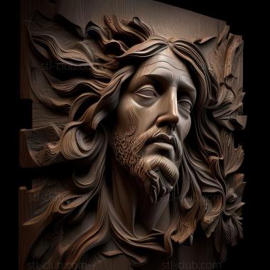 3D model st jesus (STL)